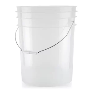 clear wash bucket